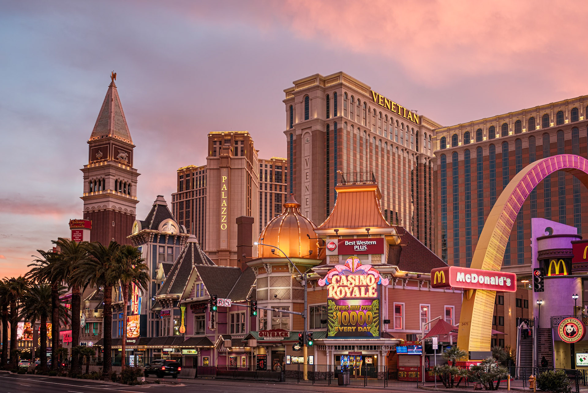 Las Vegas Strip, Las Vegas, Nevada, USA