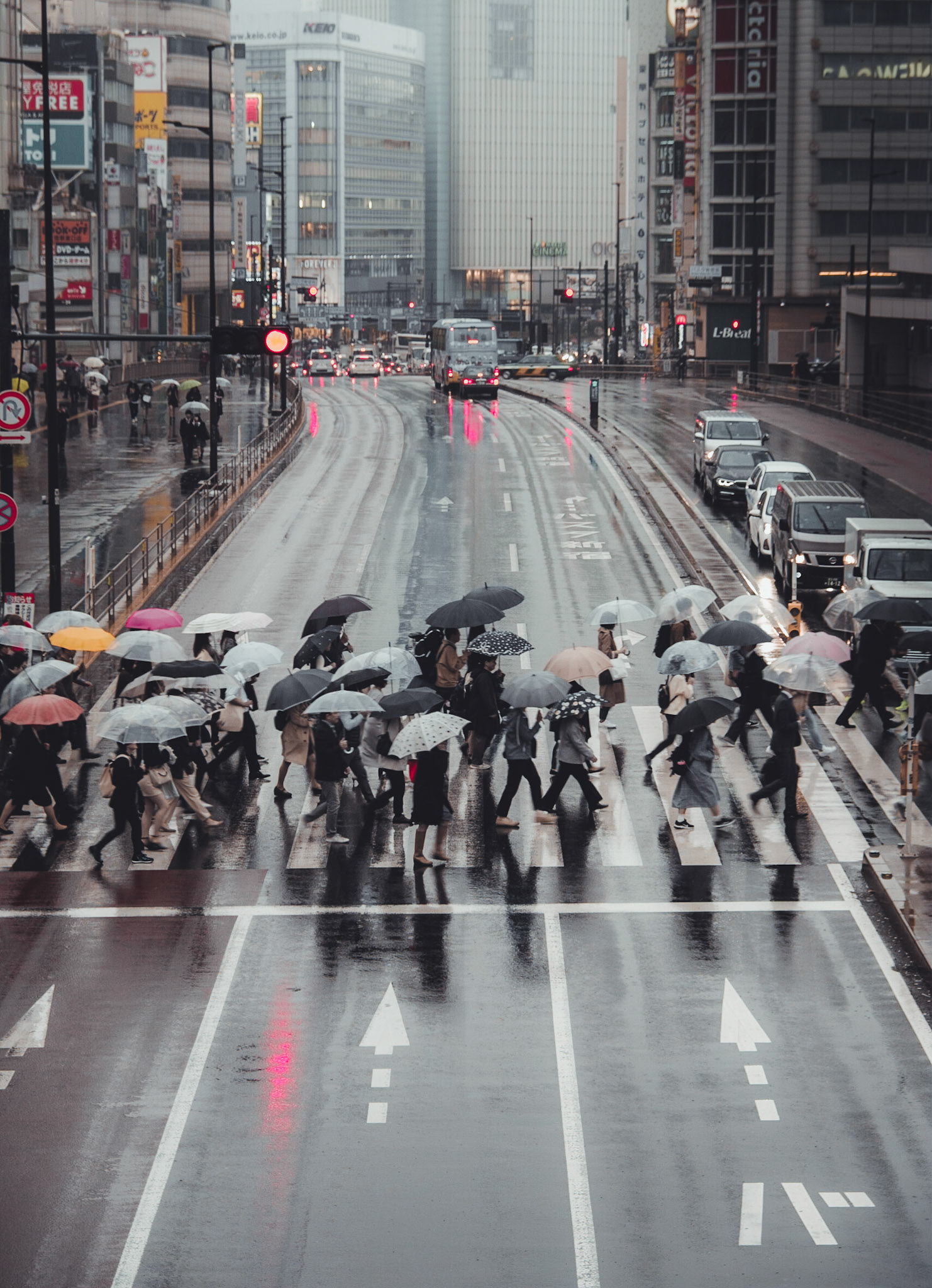 Streets of Tokyo, there is always something going on.