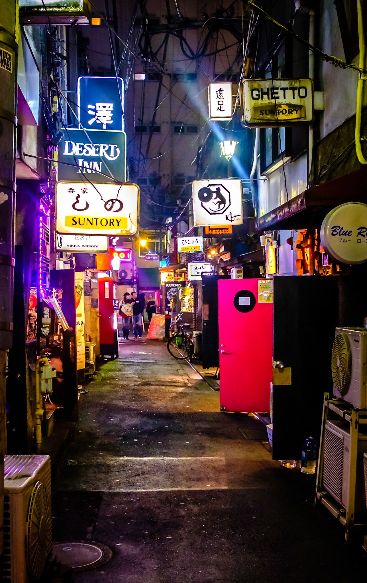 Lantern-lit alley in Golden Gai, Shinjuku — narrow streets filled with stories.