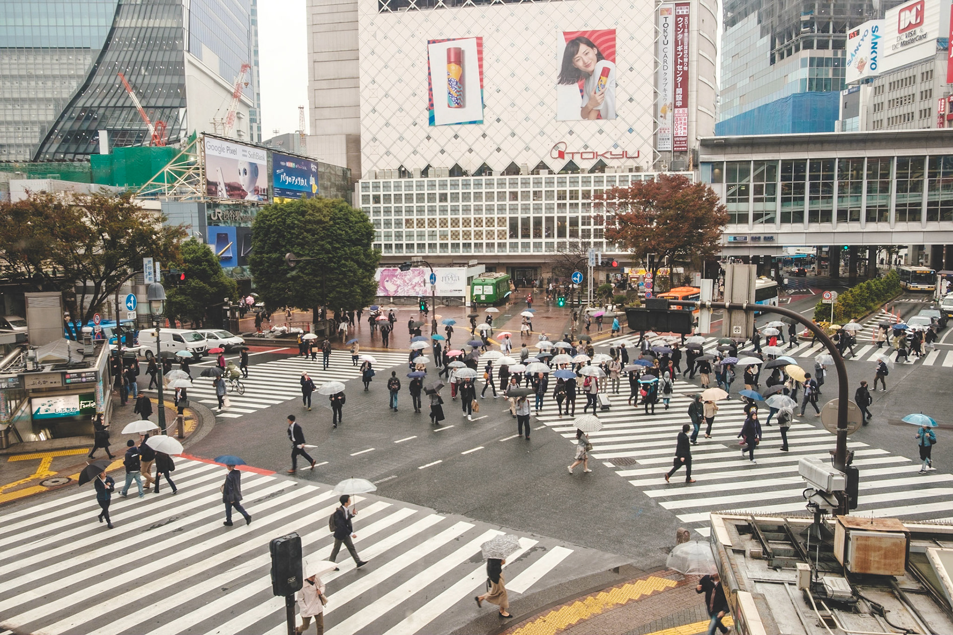 Street photography in Tokyo.