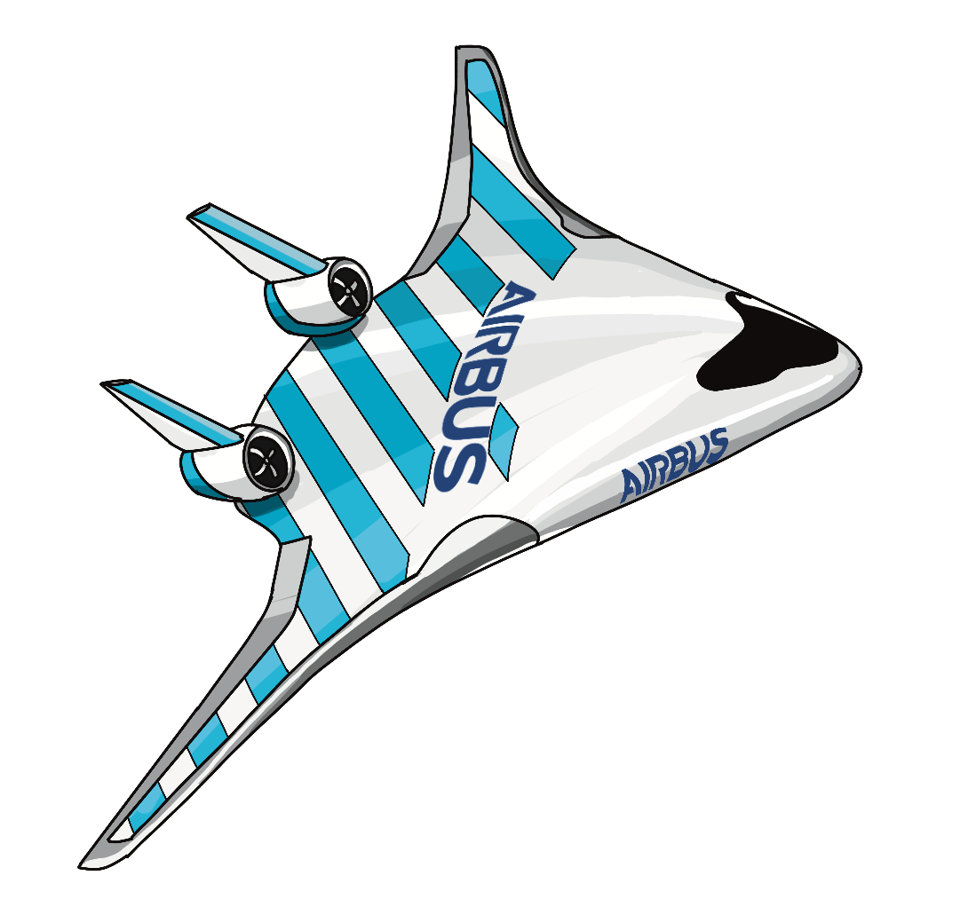 AIRBUS 未来の飛行機