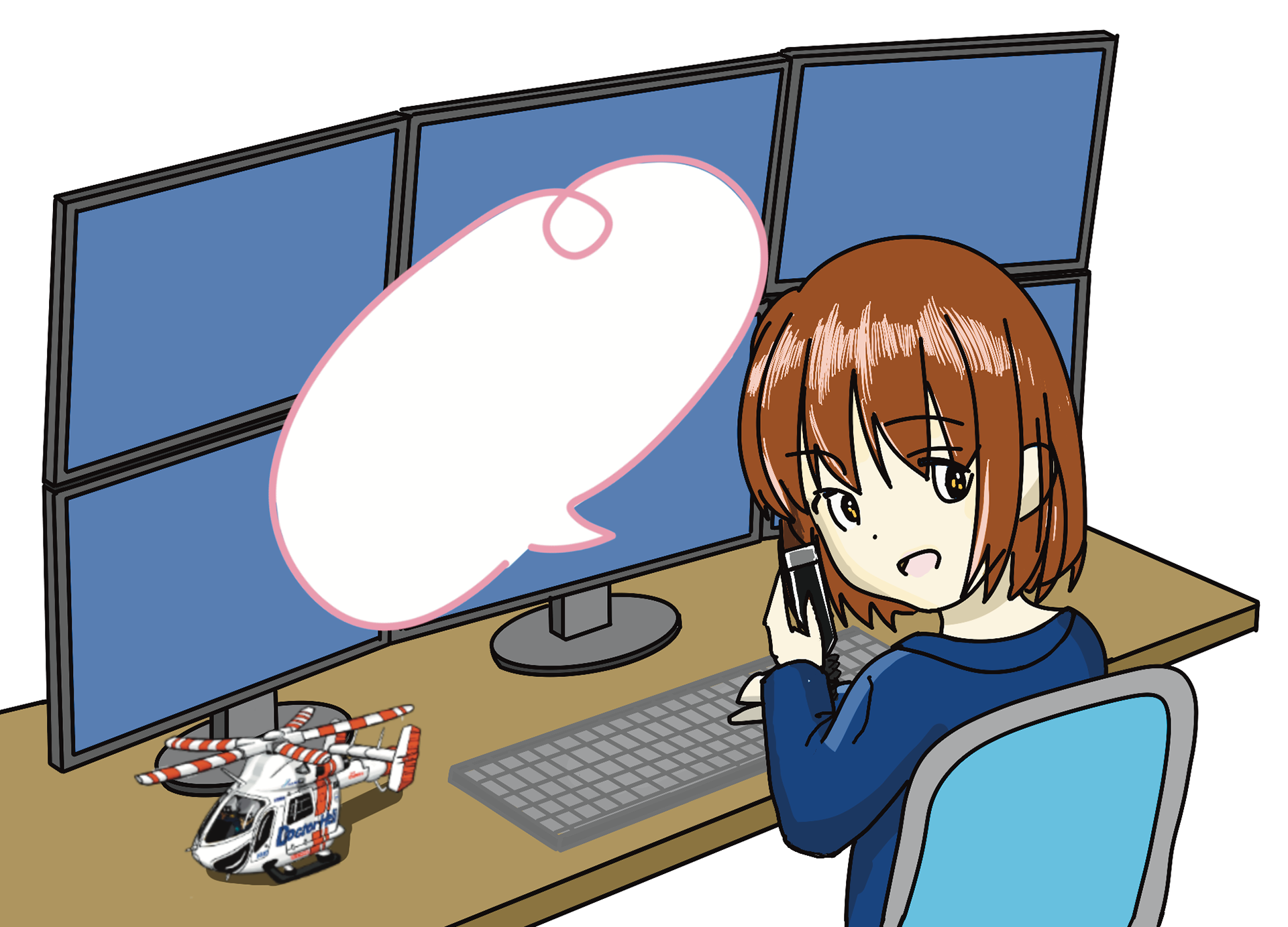 ドクターヘリCS　運航管理　