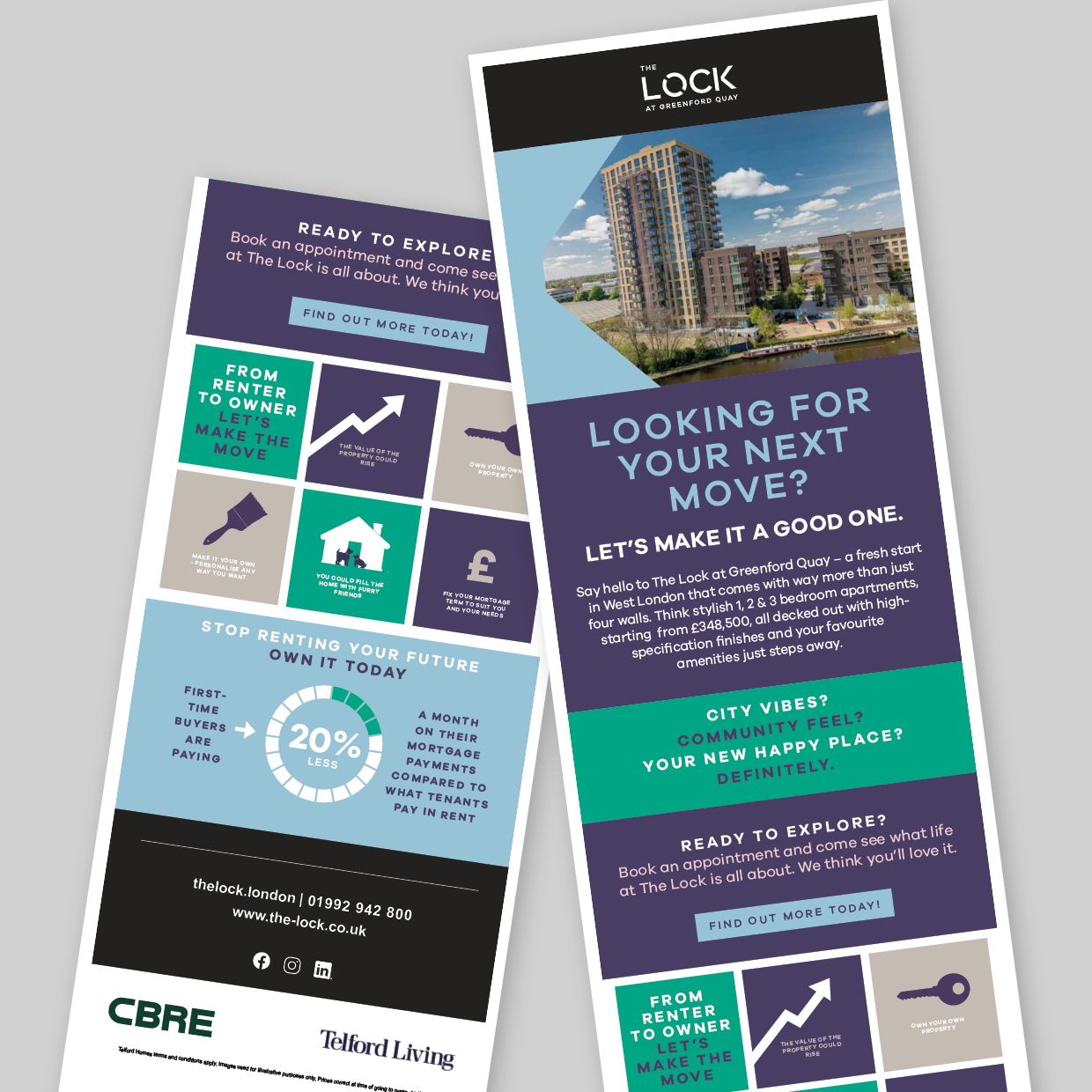 Telford Living Eshot - (Freelance job for Focus IMC.)