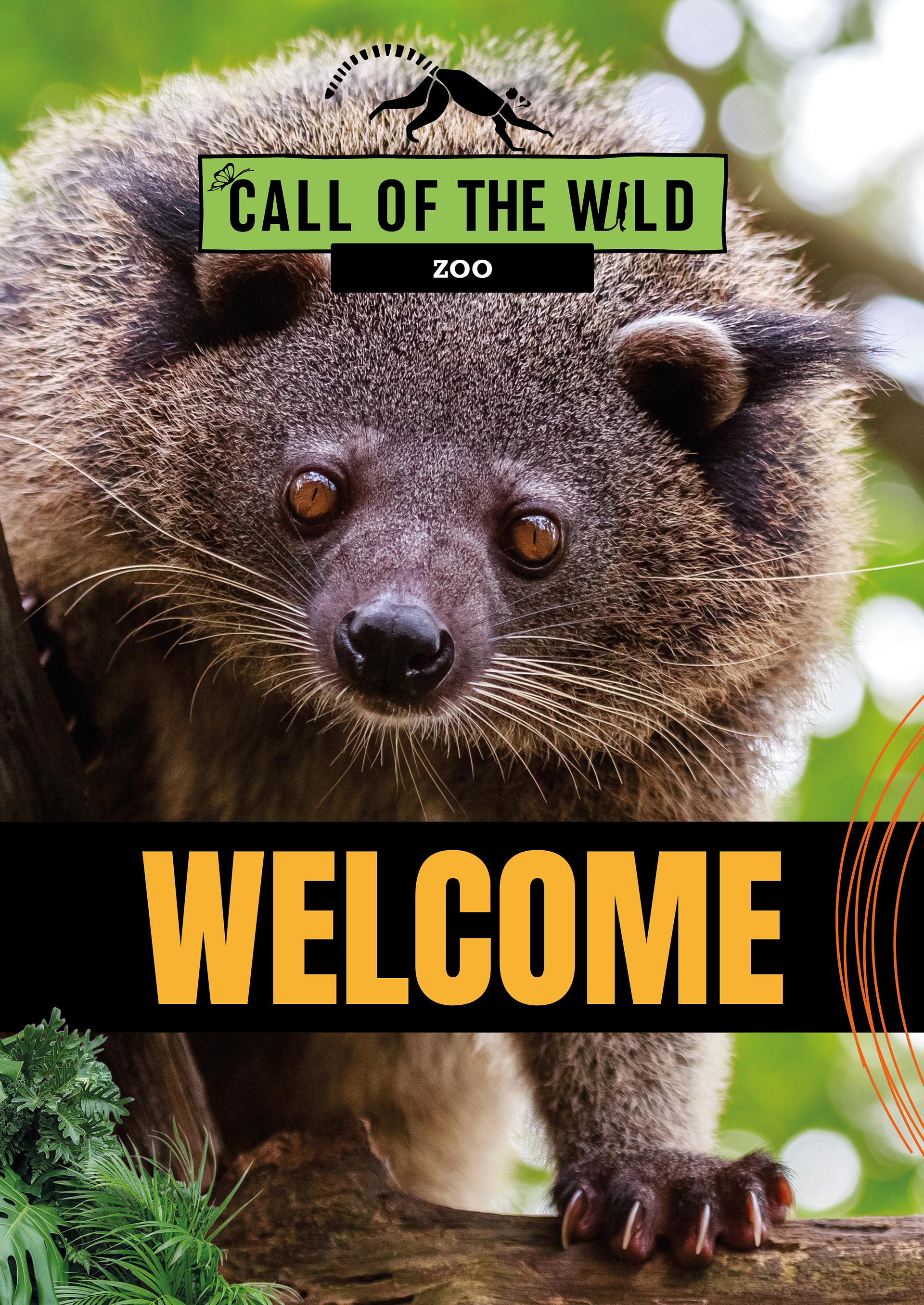Welcome A0 sign
