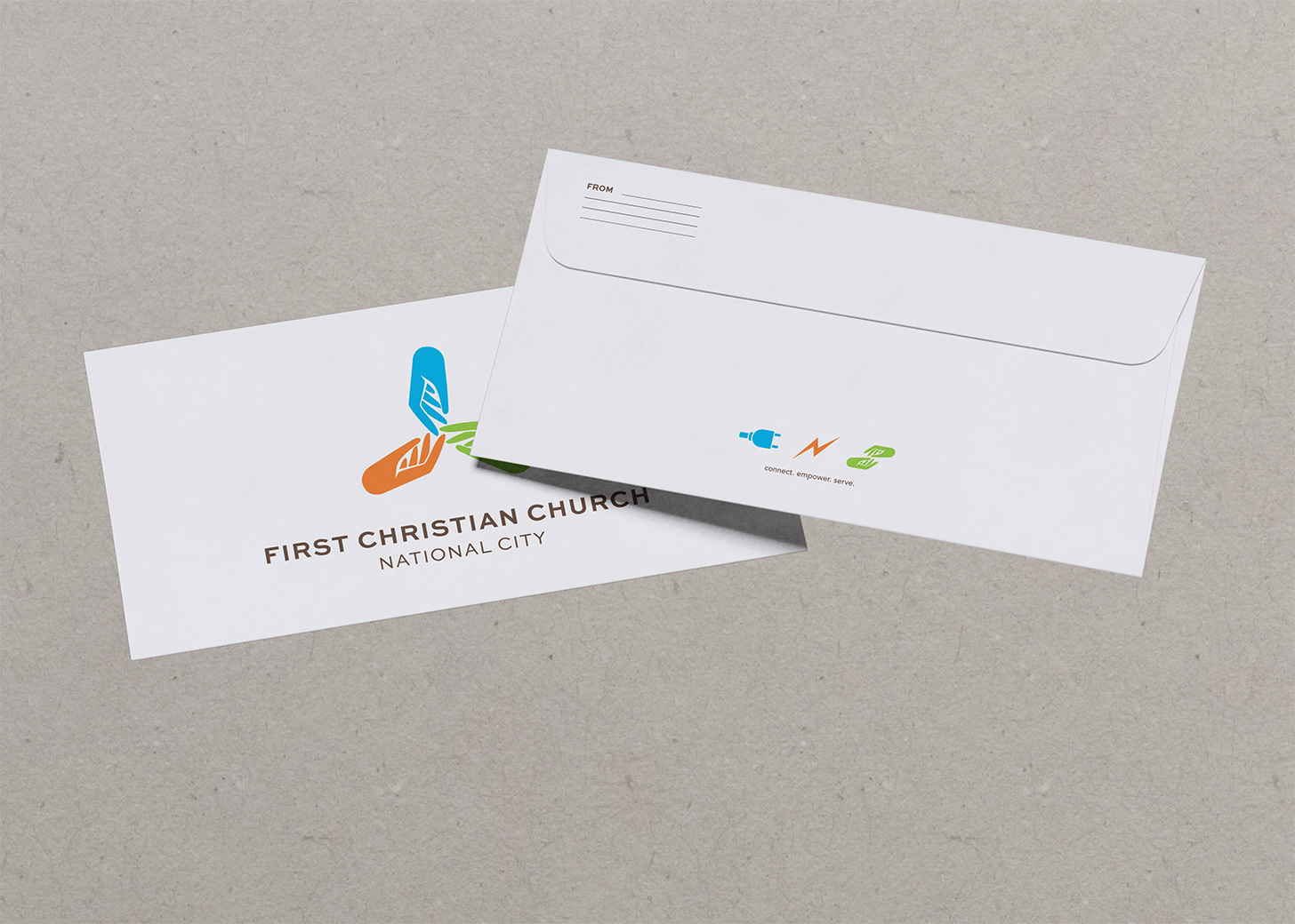 Offering envelopes were designed to keep prying eyes off the offering plate; they also perfectly held Connect Cards. 