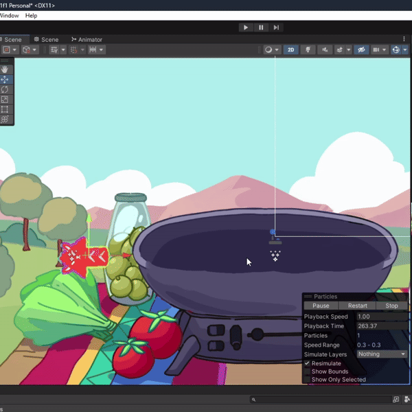 Cooking guide VFX