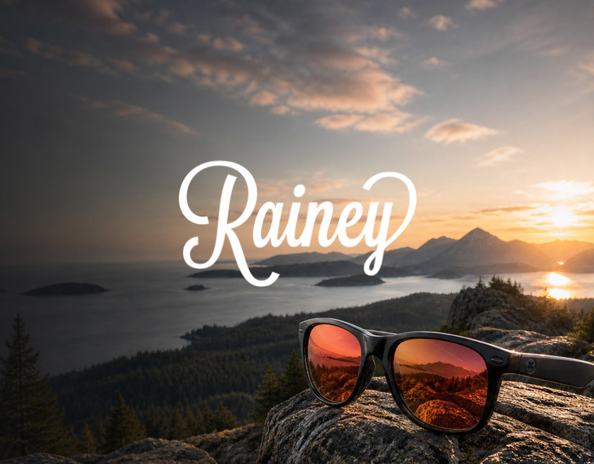Rainey Eyewear — Retail Product System