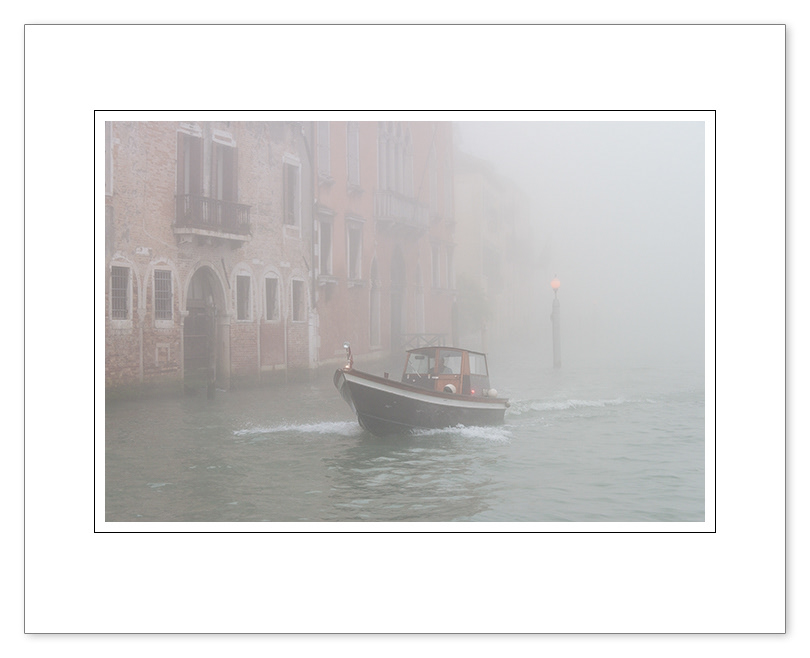 Venice in fog