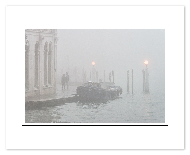 Venice in fog
