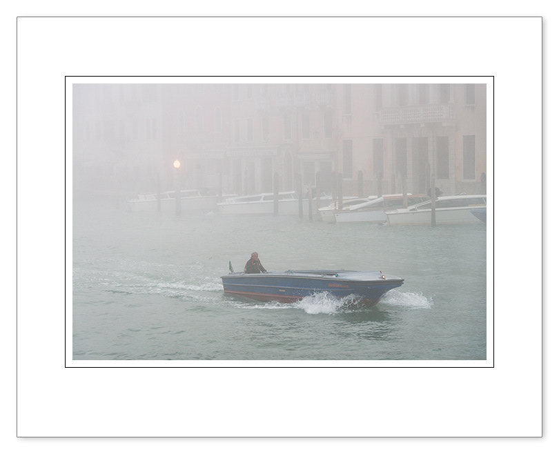 Venice in fog