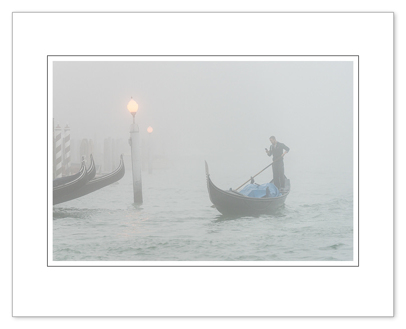 Venice in fog