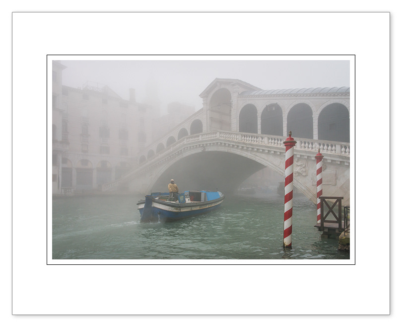 Venice in fog