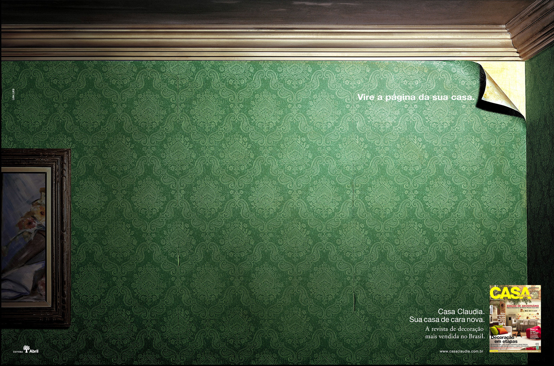 Client: Casa Claudia - Agency: Lew Lara - Art Director: Braulio Kuwabara