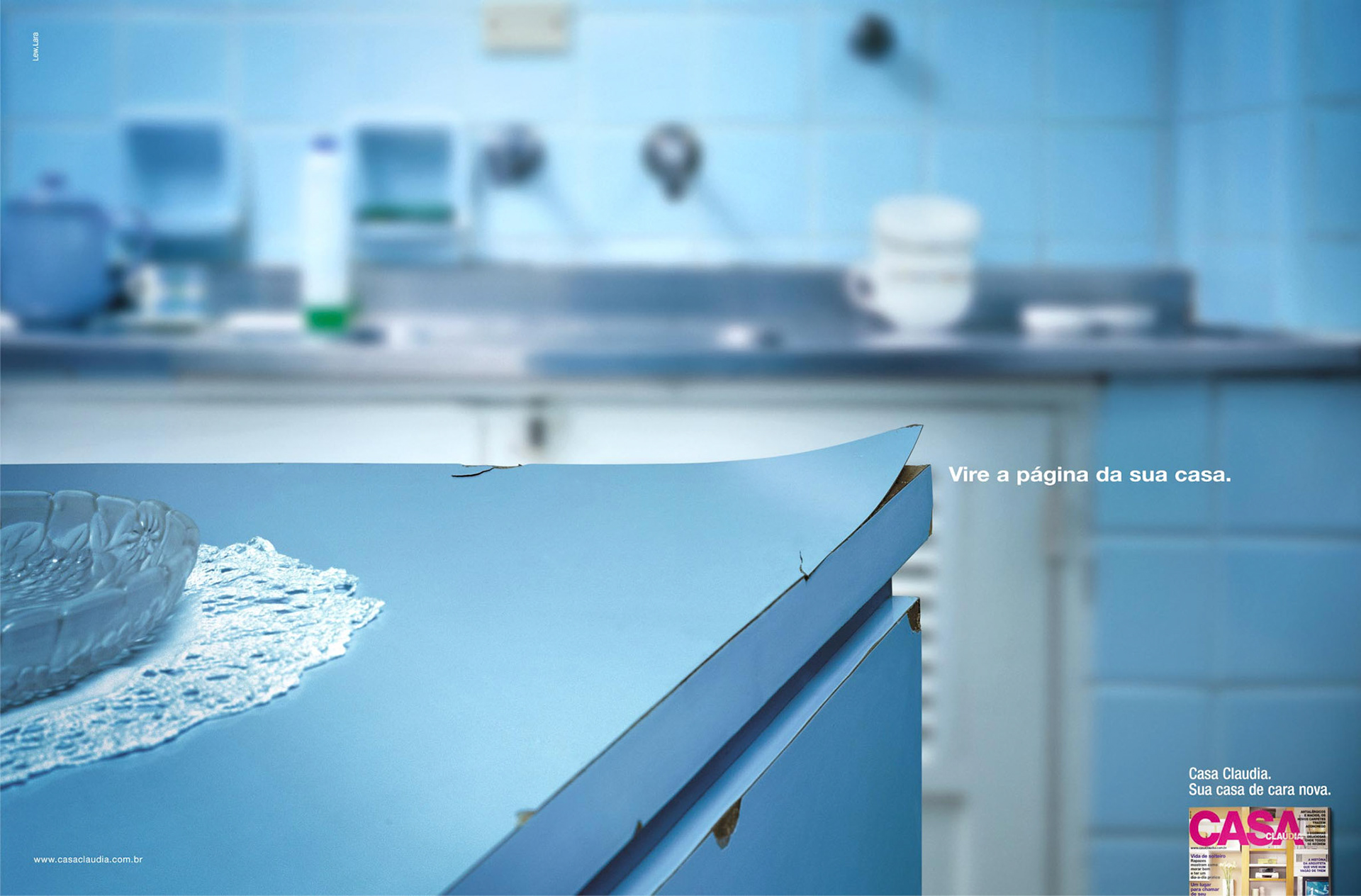 Client: Casa Claudia - Agency: Lew Lara - Art Director: Braulio Kuwabara