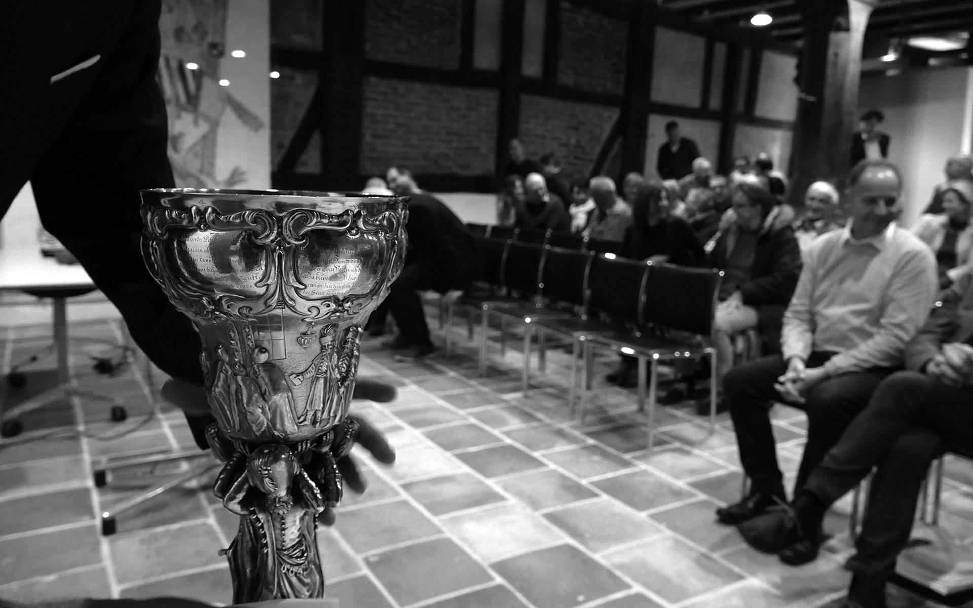 Becherzeremonie für Neuzuzügerinnen und Neuzuzüger, Stein am Rhein, 2017