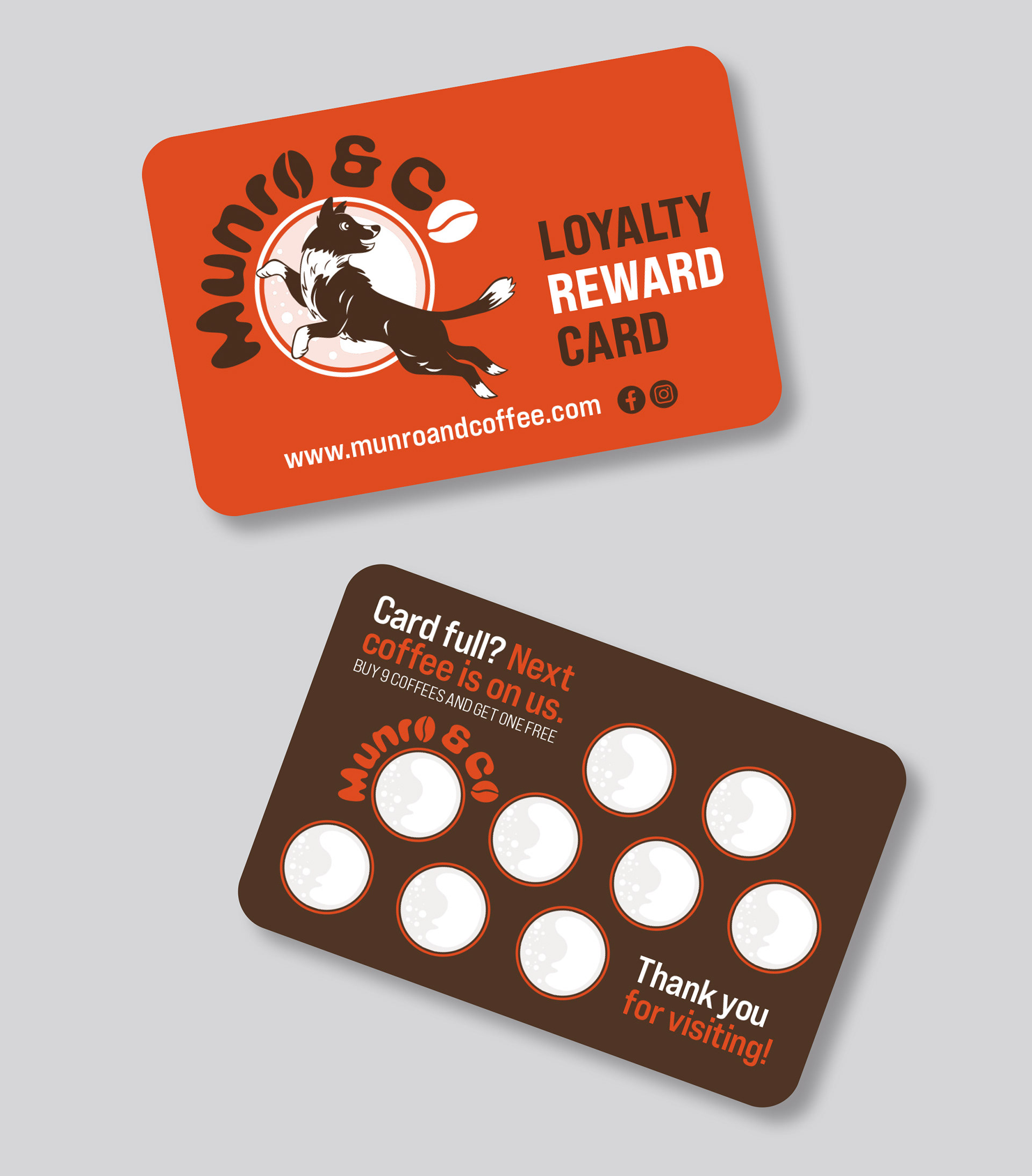 Logo + loyalty card