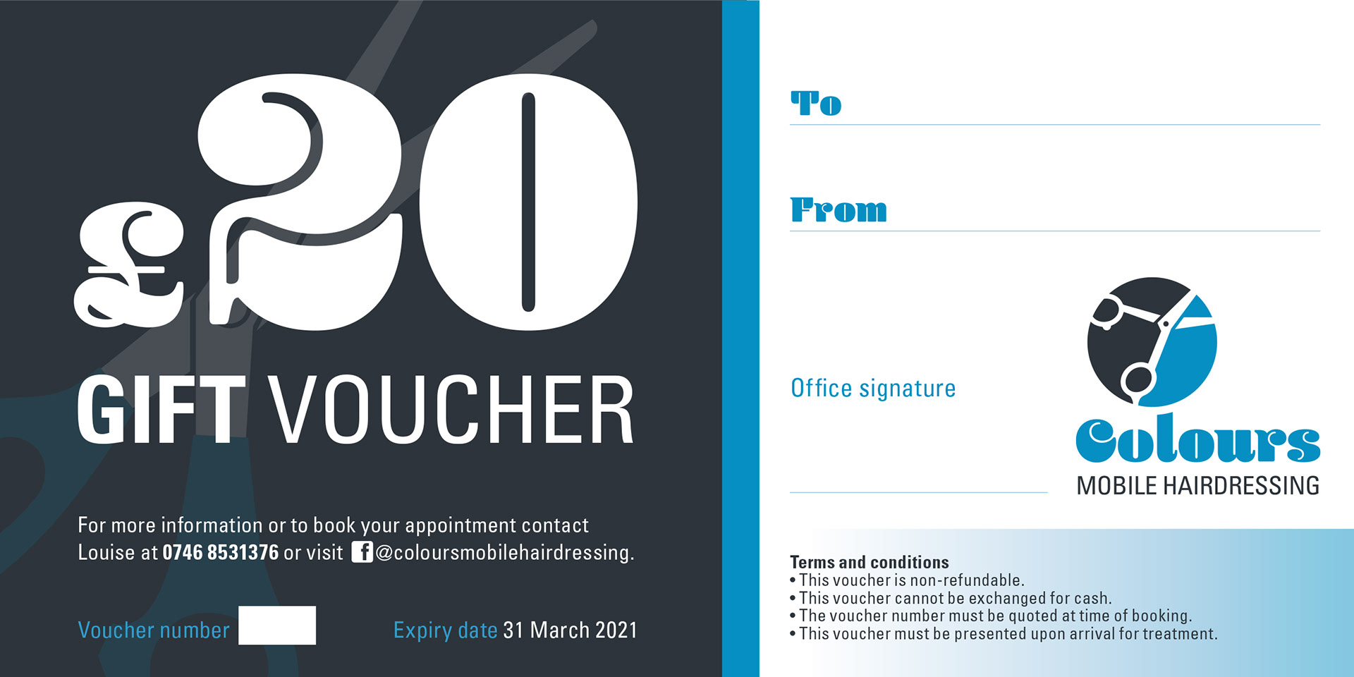 Logo + voucher design