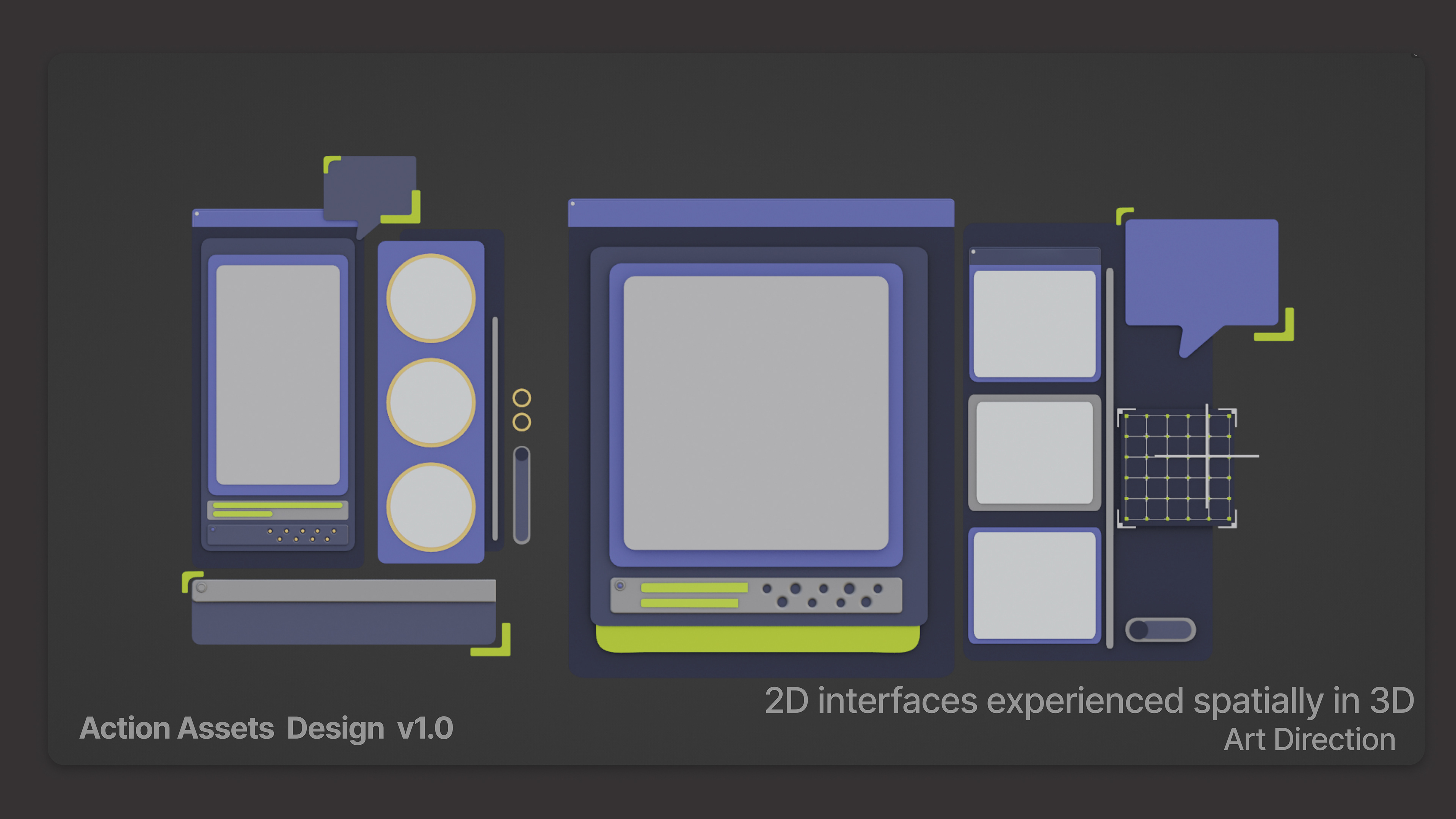 3D Concept for Action Objects