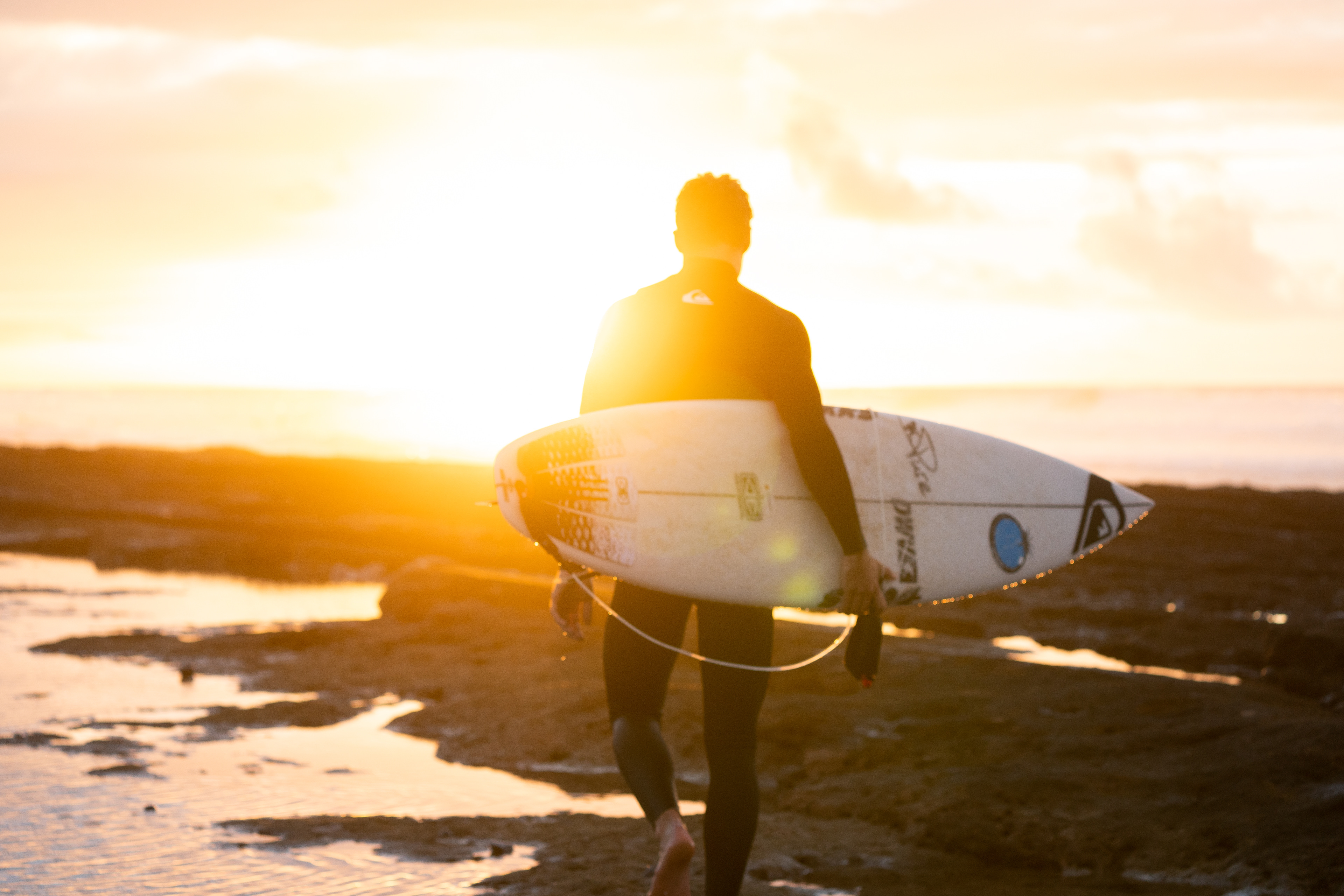 Lenni Jensen during sunset © Miriam Joanna