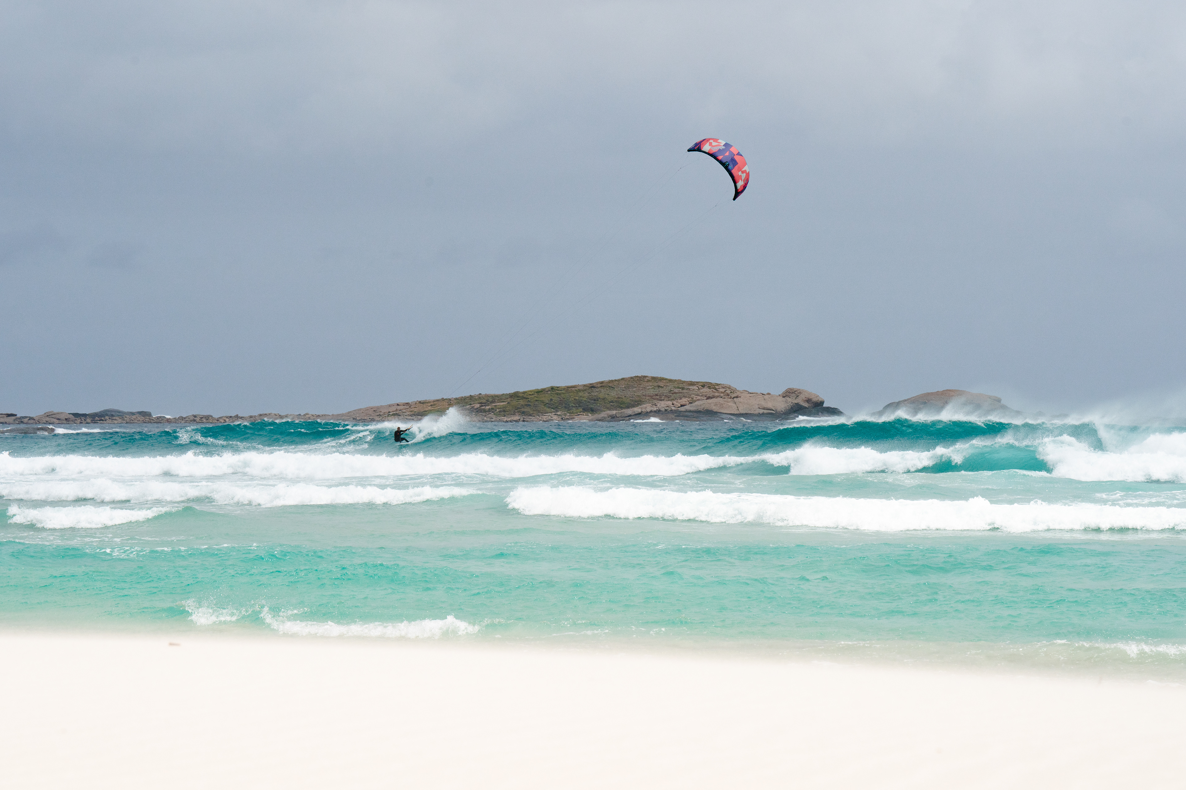 Gabi Steindl kitesurfing ©Miriam Joanna