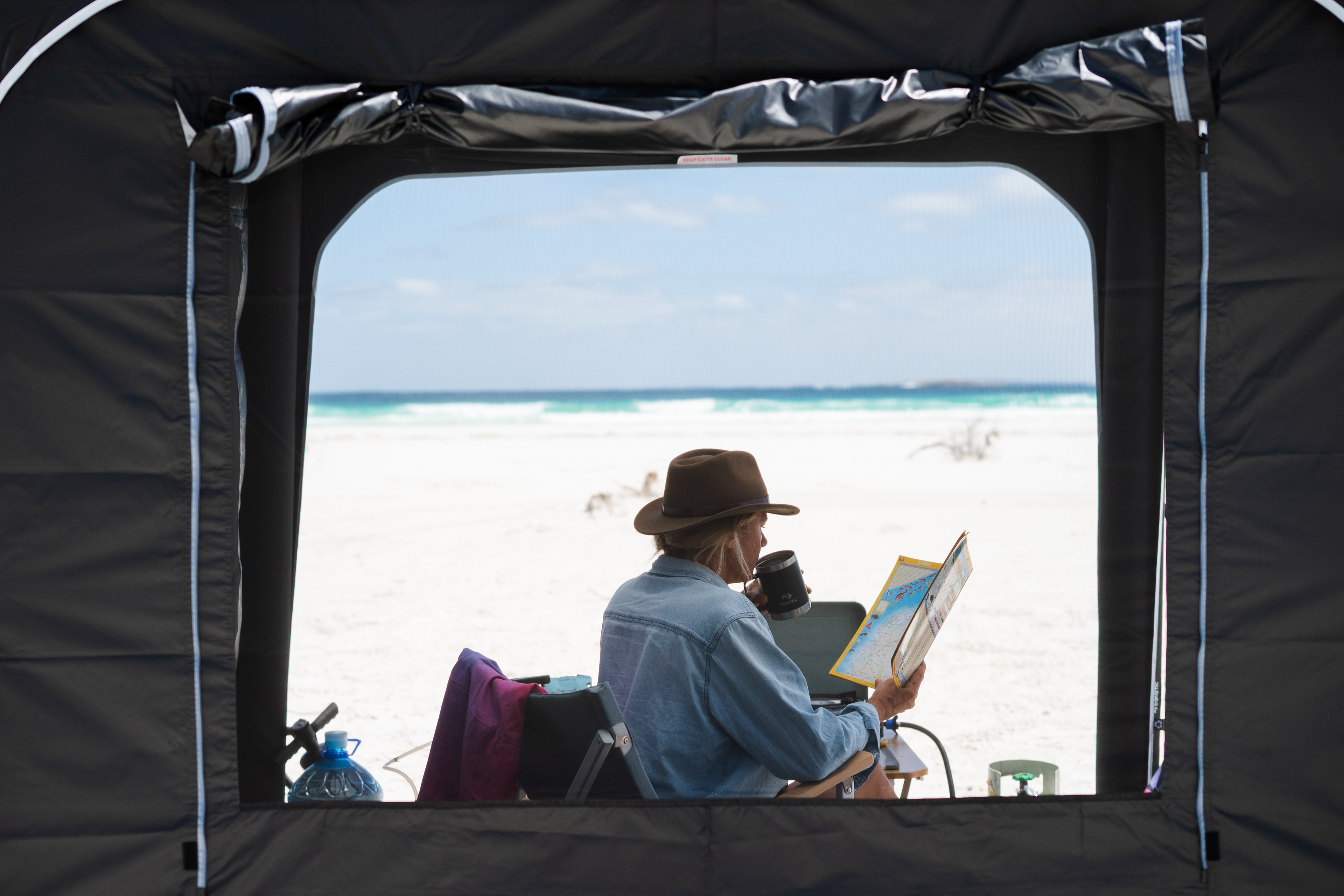 Gabi Steindl planning the next move ©MiriamJoanna