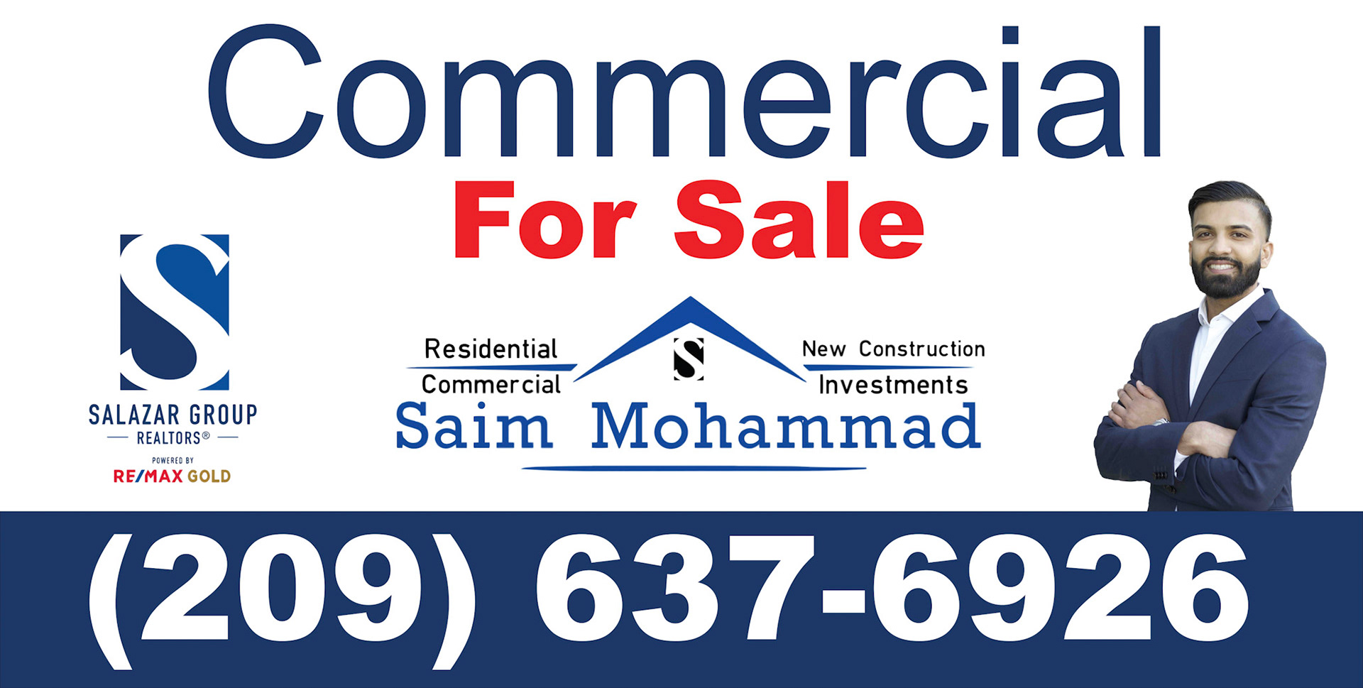 Banner 8ft by 4ft
