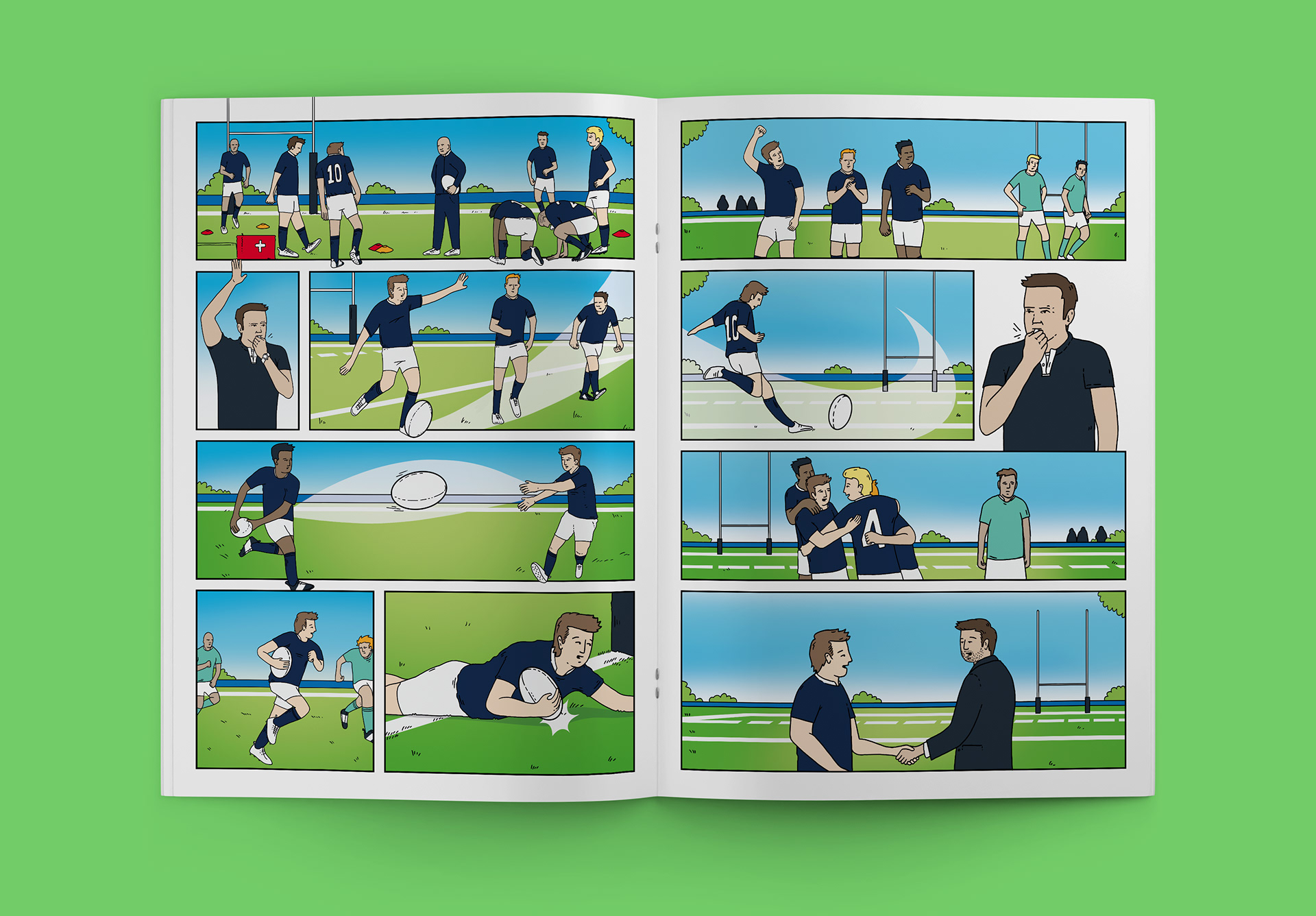 A lucky find - Personalised Comic Book