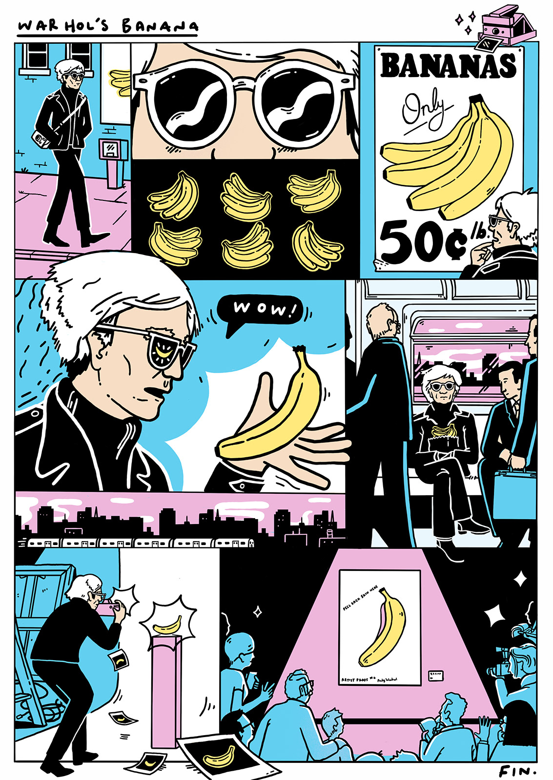Andy Warhol - Banana Comic