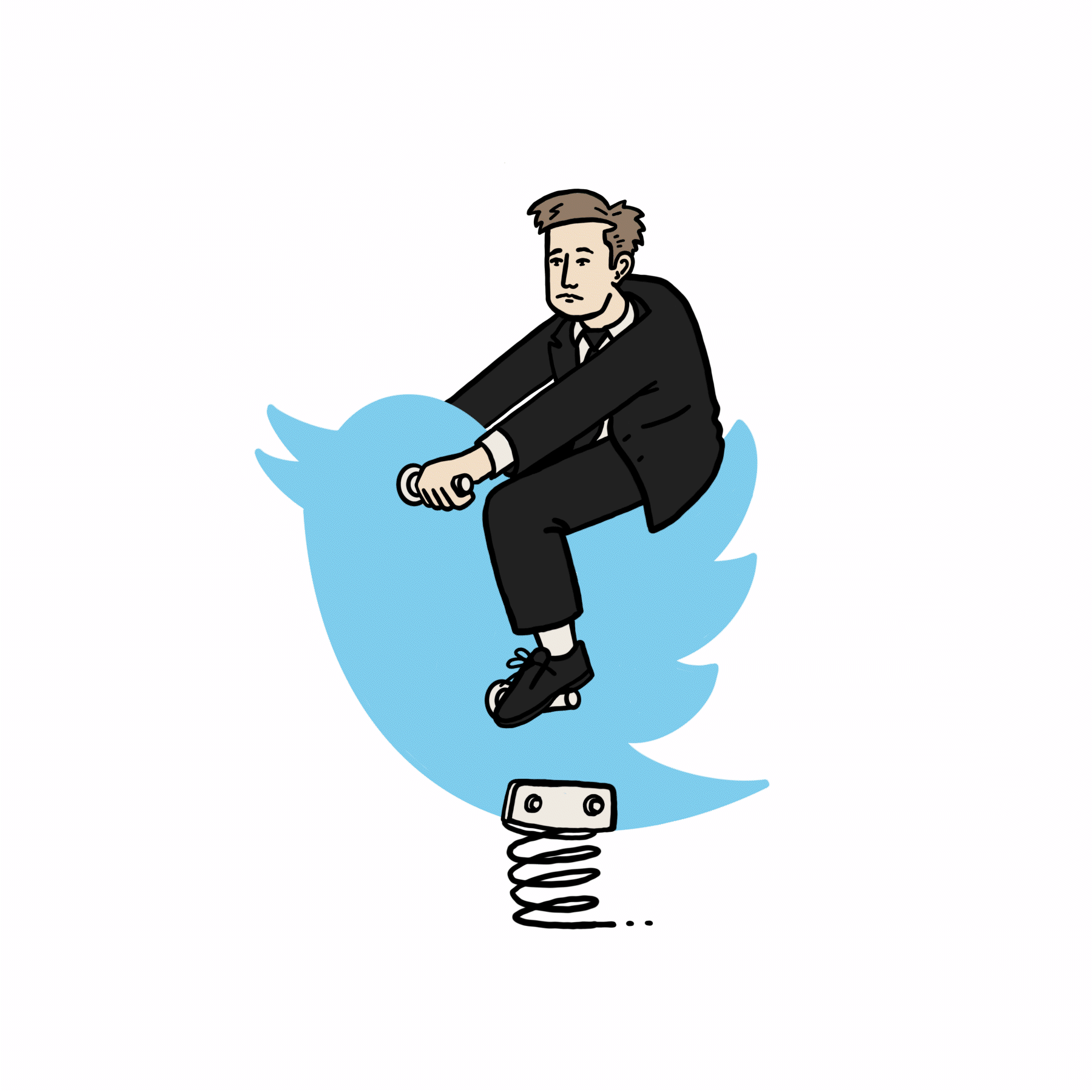 Elon Musk and his new toy