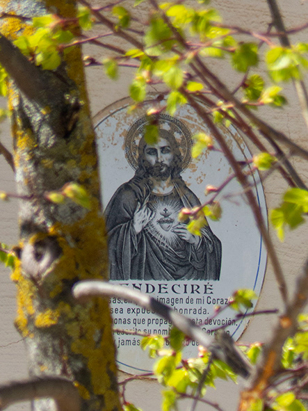 Sagrado Corazón en San Martín de Unx, Navarra.