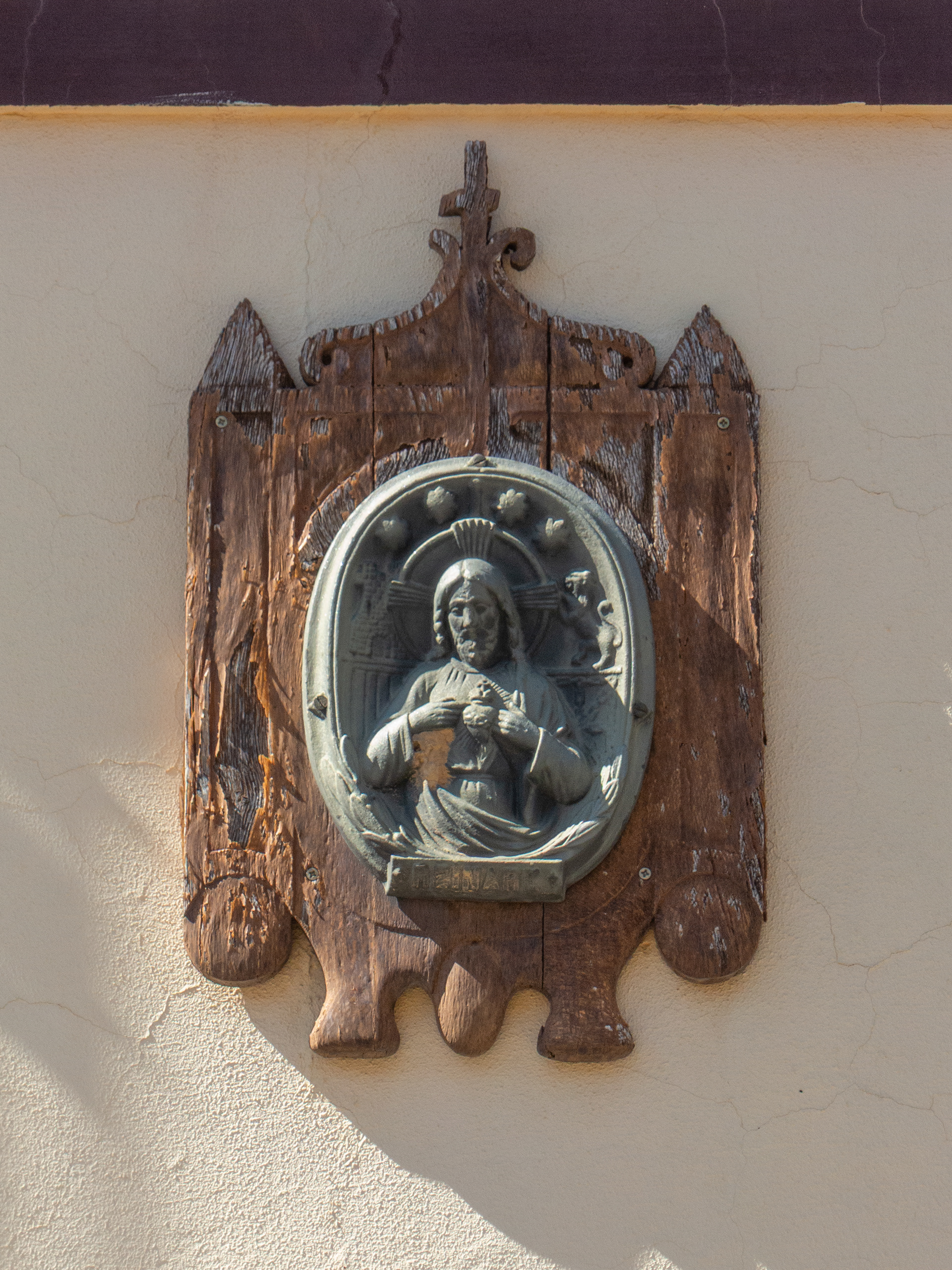 Sagrado Corazón en San Martín de Unx, Navarra.