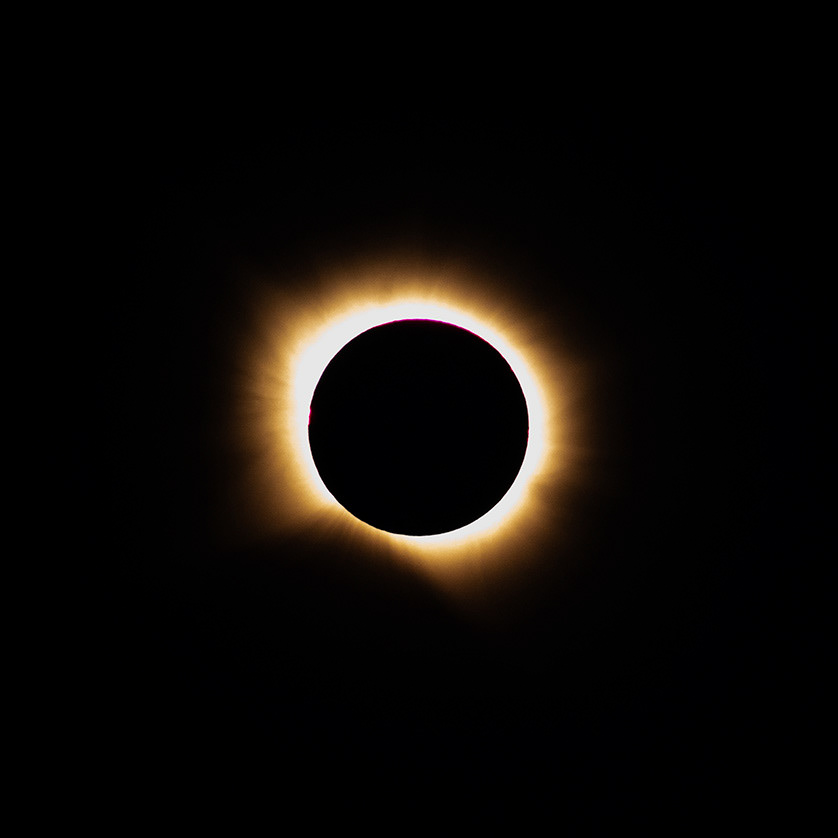 Totalidad del eclipse solar 12/8/26 en Villatuerta (Navarra)