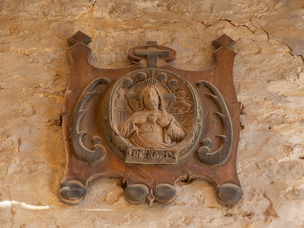 Sagrado Corazón en San Martín de Unx, Navarra.