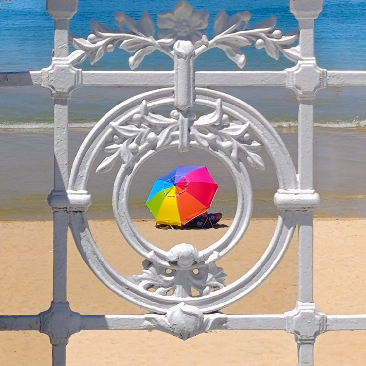 Playa de la Concha, San Sebastián.