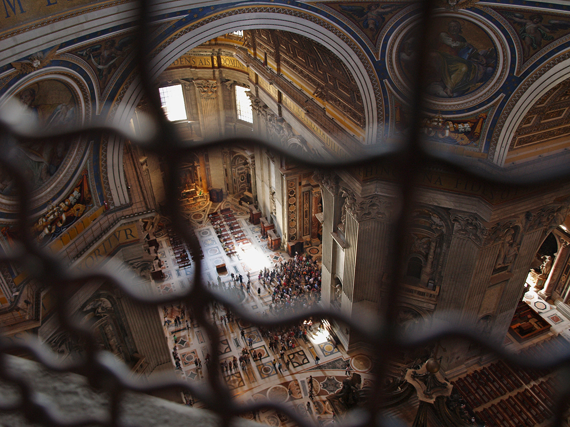 Cúpula de San Pedro del Vaticano.