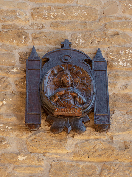 Sagrado Corazón en San Martín de Unx, Navarra.