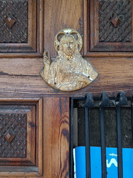Sagrado Corazón en Burgui, Navarra