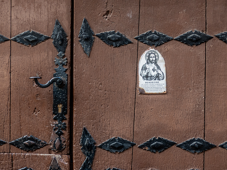 Sagrado Corazón en Torralba, Navarra.