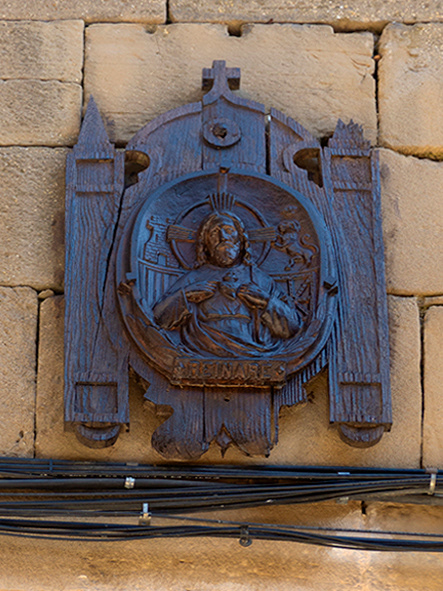 Sagrado Corazón en San Martín de Unx, Navarra.