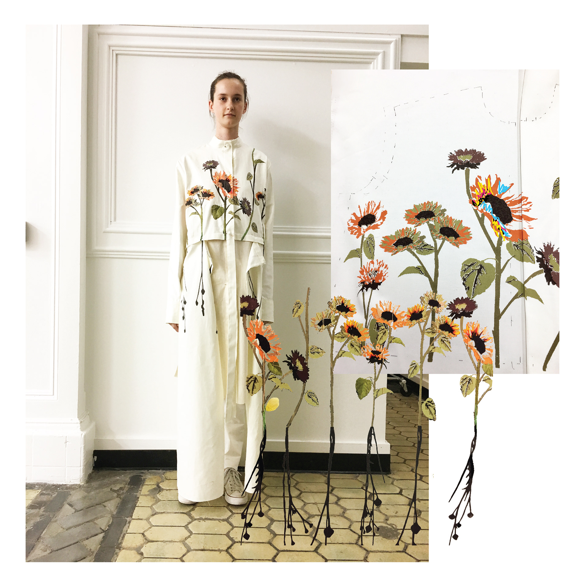 Model fitting of toile