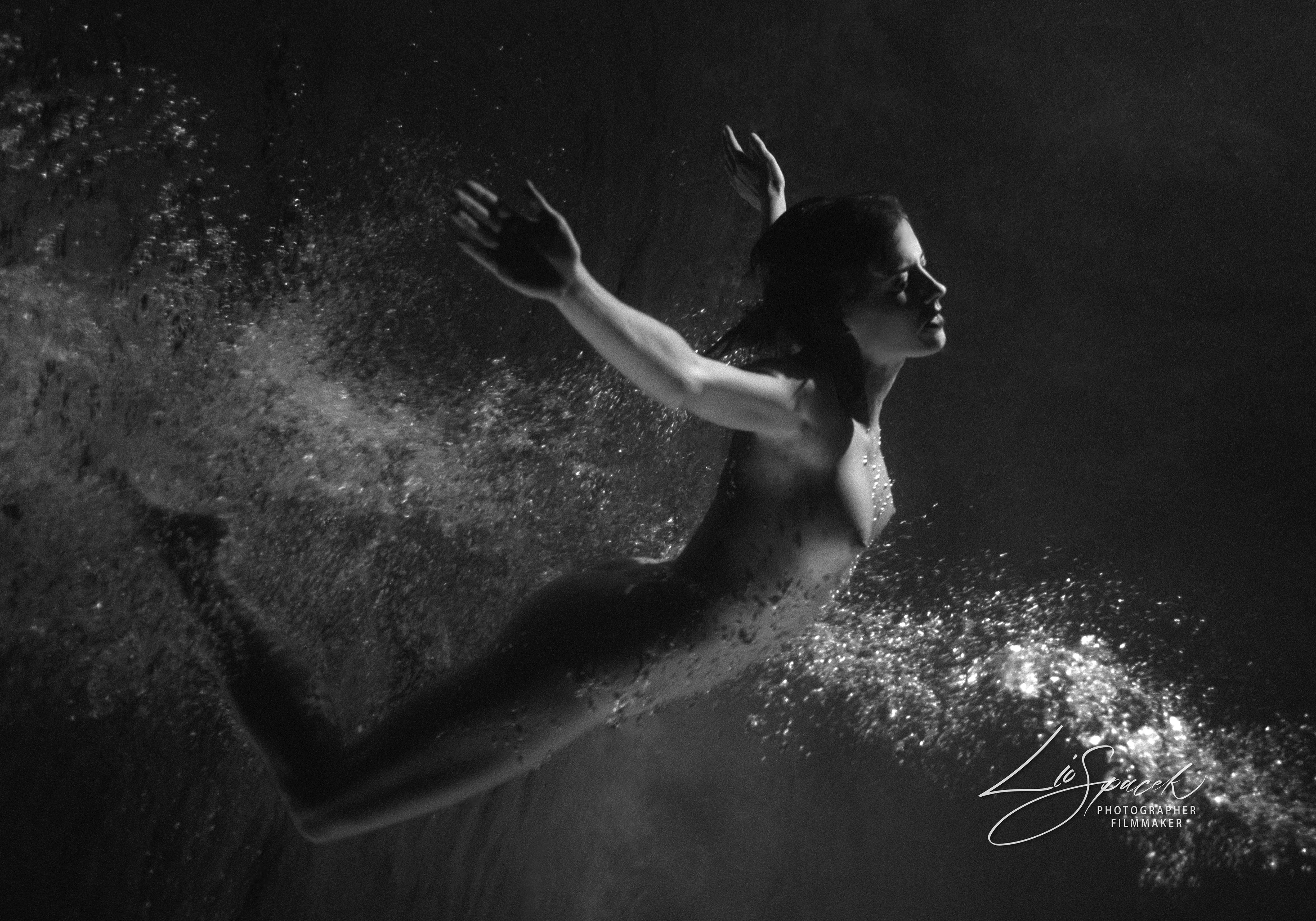 The Flight - size 80x56cm - the photograph is signed and numbered by the author on the back, including an author's certificate (5 originals)