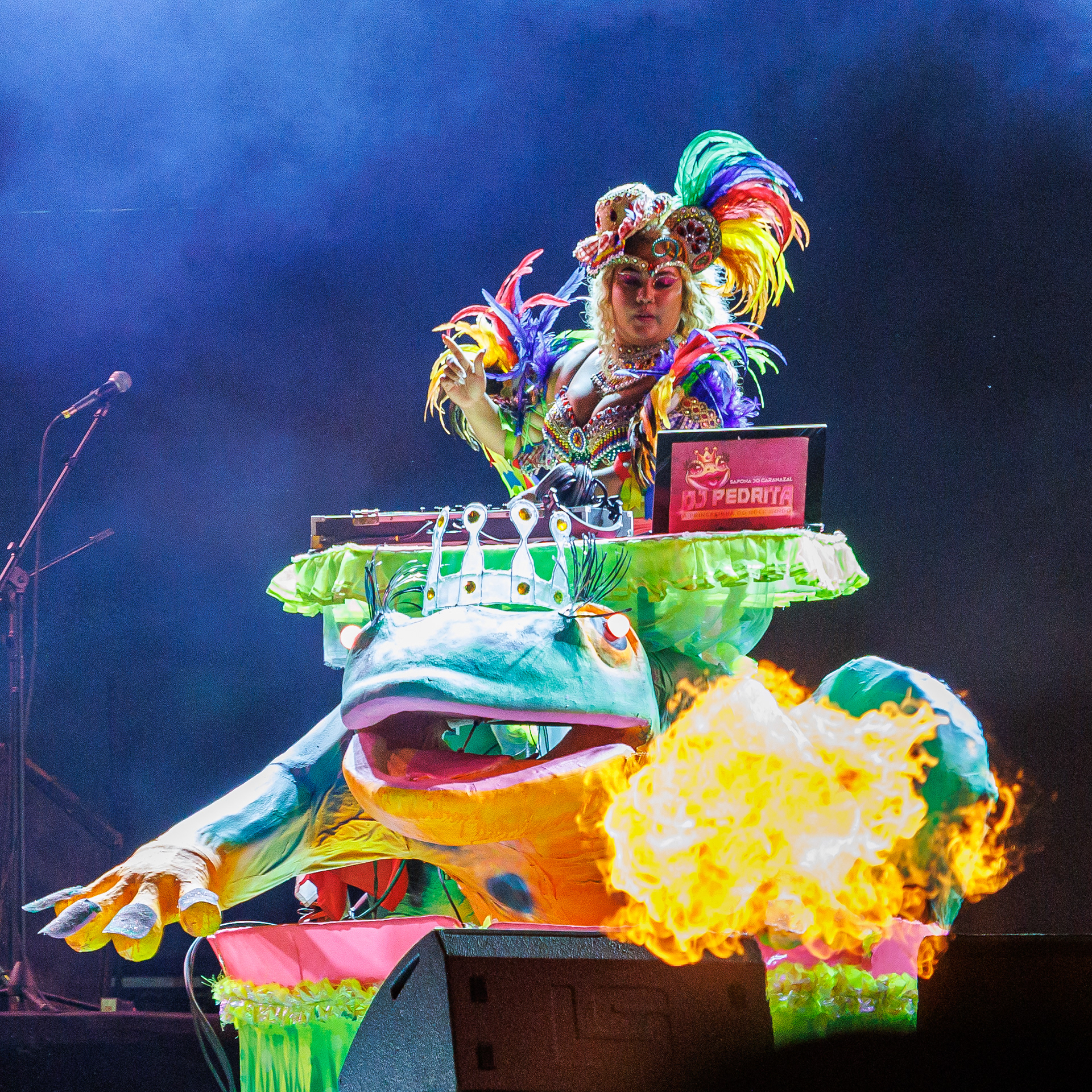 último dia do Sairé, DJ Pedrita