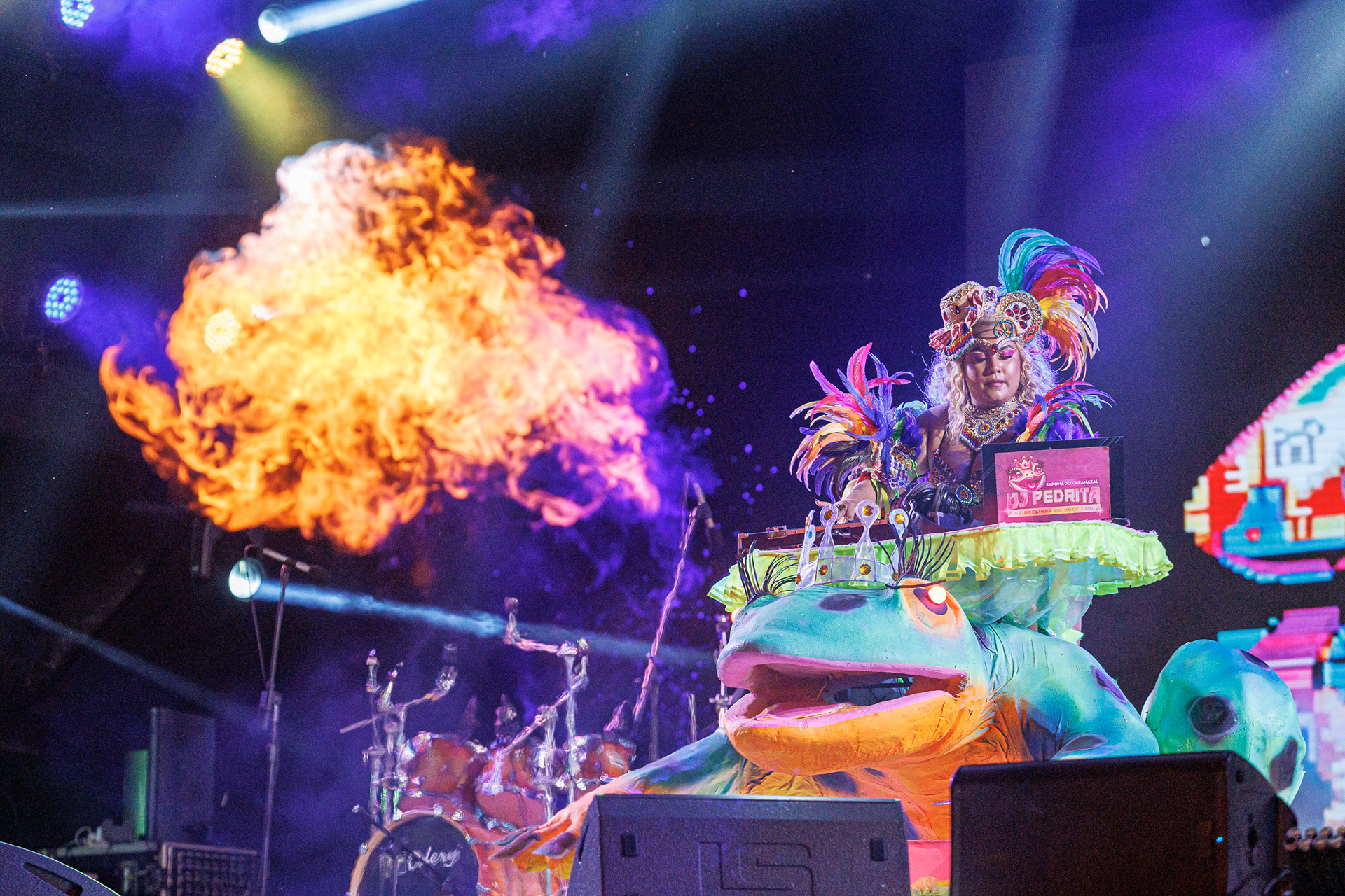 último dia do Sairé, DJ Pedrita