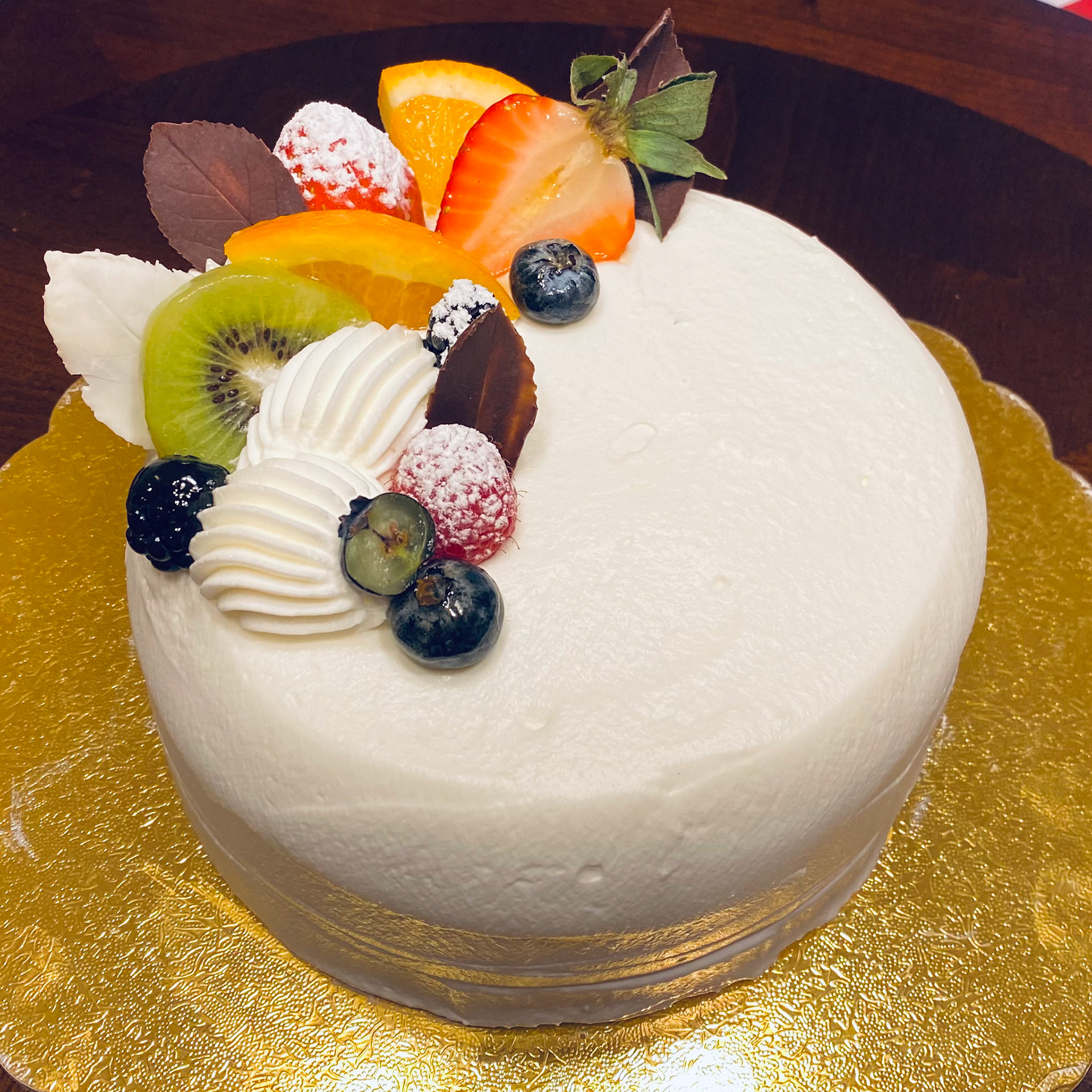 Fruit Cream Cake