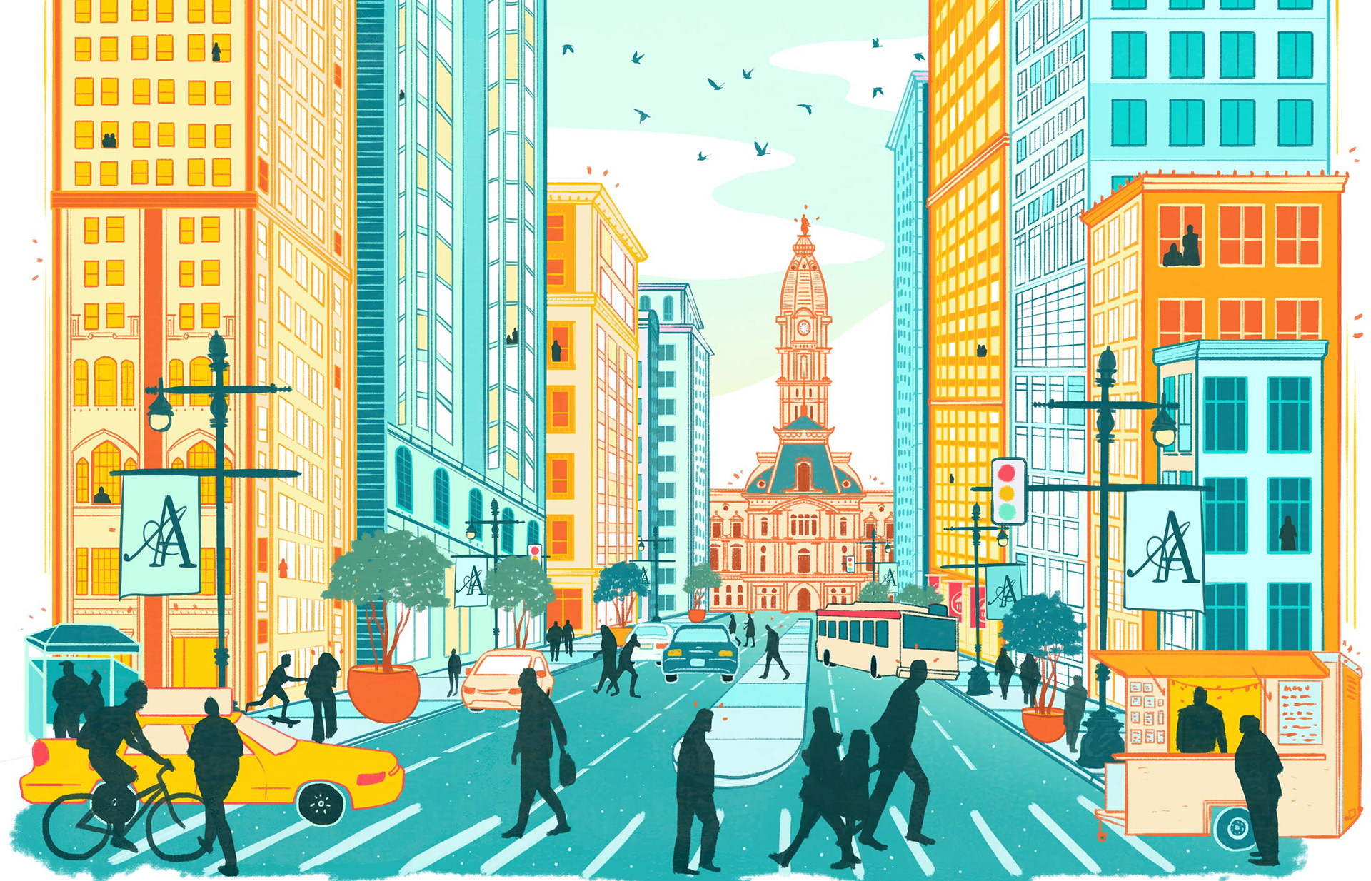 broad street, philadelphia