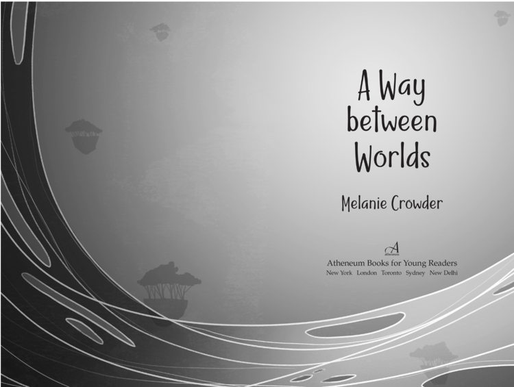 black and white opener illustration of waves of air and floating island silhouettes