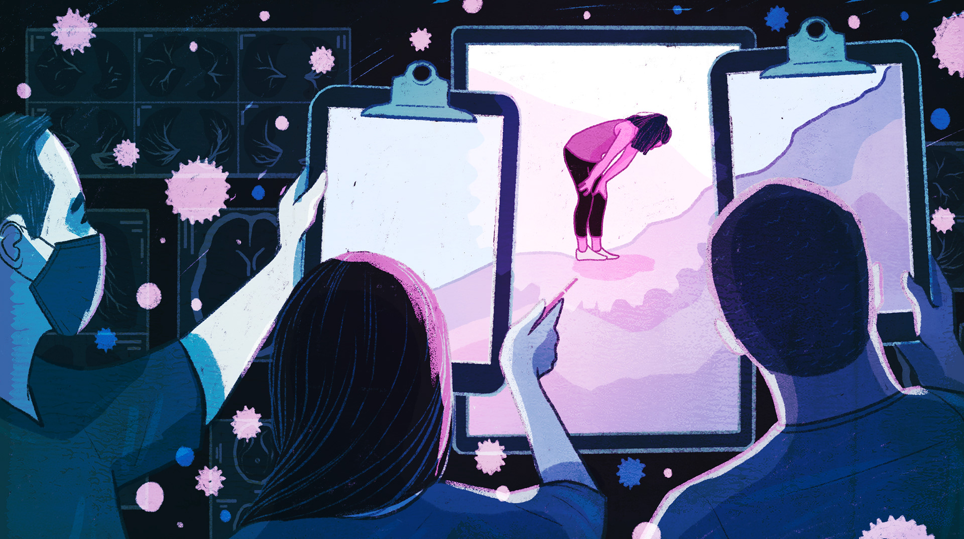 covid long-hauler ini doctors office