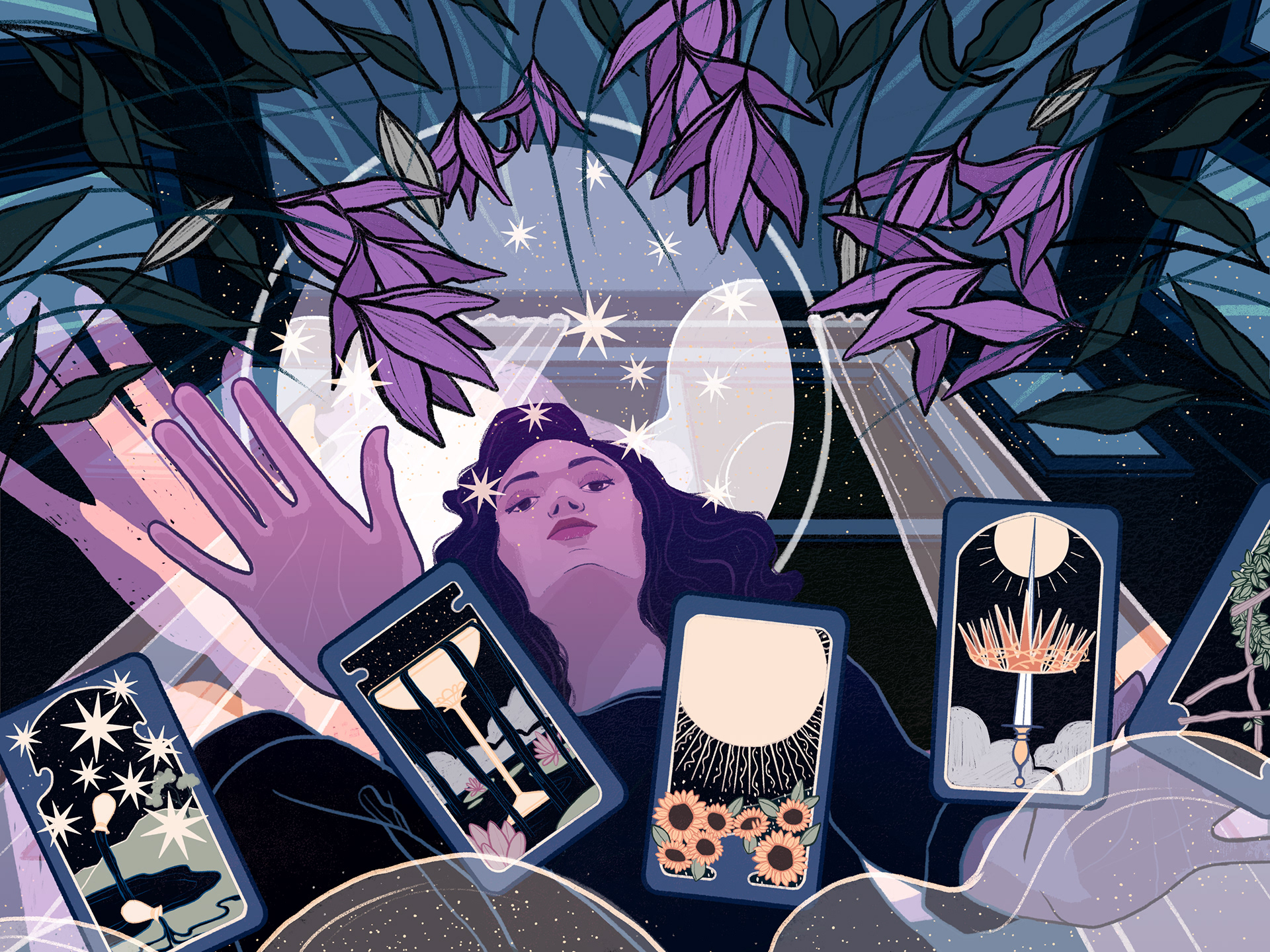 tarot card illustration