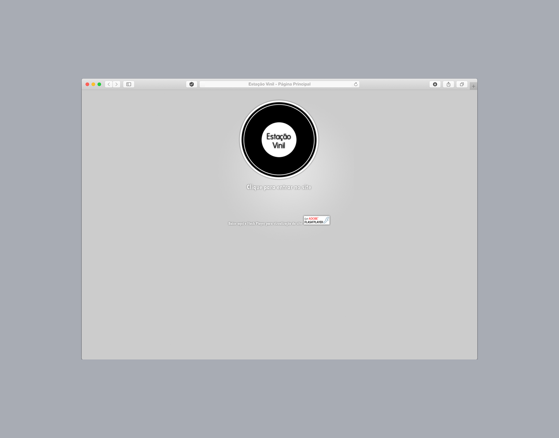 Website "Vinyl Station"
