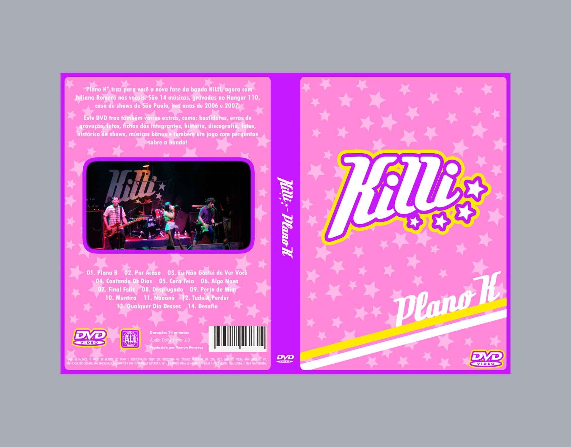 DVD cover "Plano K"